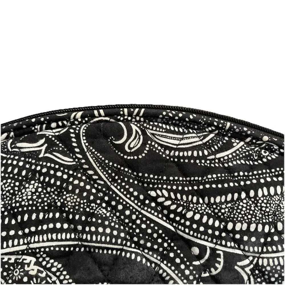 Vera Bradley Grand Travel Cosmetic Makeup Bag Lighten Up Stellar Paisley